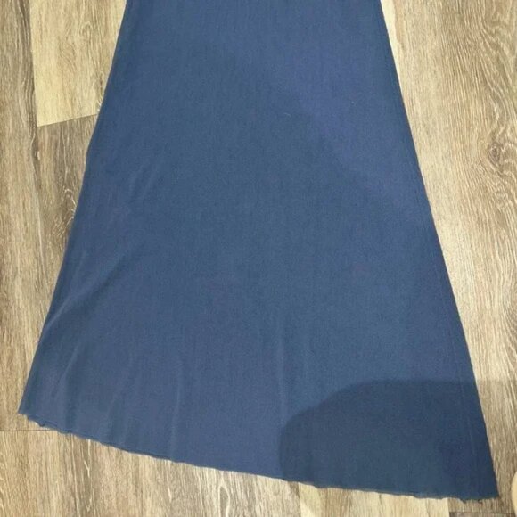 Rare Jean Paul Gautlier Blue Mesh Skirt Size Small - Picture 2 of 4